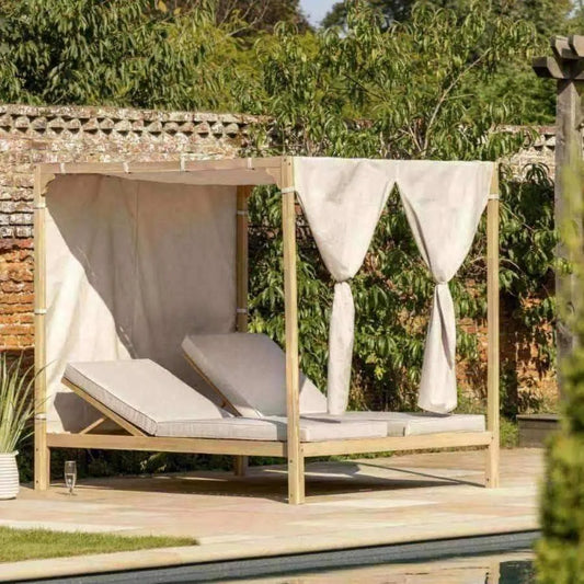 Cabana Double Garden Daybed - The Farthing