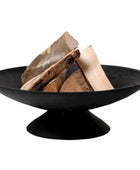 Round Cast Iron Fire Bowl - The Farthing