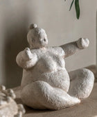 Cement Open Arms Figure Ornament - The Farthing