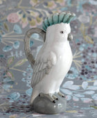 Ceramic Parrot Jug / Vase - The Farthing