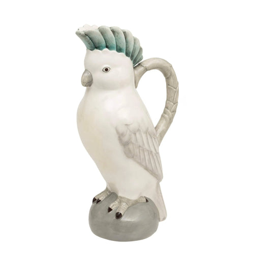 Ceramic Parrot Jug / Vase - The Farthing