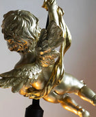 Gold Cherub Pendant Light