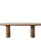 Chunky Mango Wood Coffee Table - The Farthing