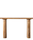 Chunky Mango Wood Console Table - The Farthing