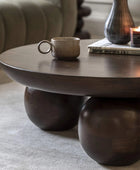 Chunky Mid Century Inspired Coffee Table - The Farthing