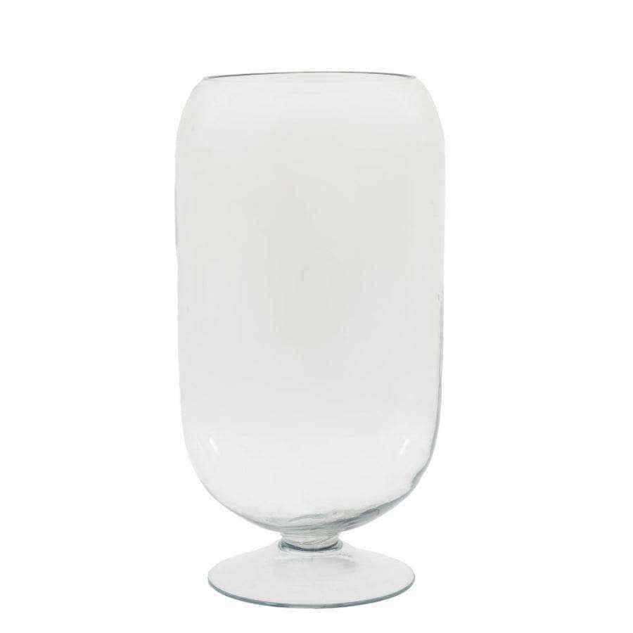 Clear Glass Classic Vase - two sizes available - The Farthing
