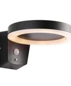 Contemporary Hoop Solar-Powered Exterior wall light - The Farthing