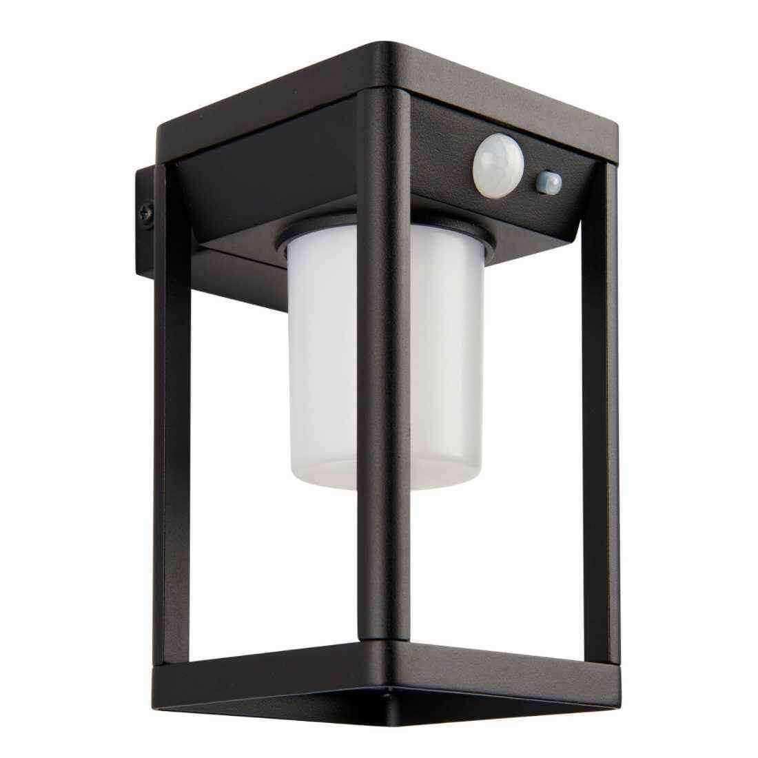 Contemporary Solar-Powered Exterior wall light - The Farthing