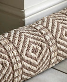 Cream Tones Woven Draught Excluder - The Farthing