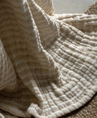 Crinkle Stripe Bedspread - The Farthing