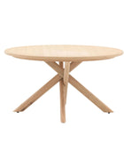 Cross Leg Oak Coffee Table - The Farthing