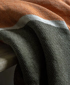 Crosshatch Woven Throw - The Farthing