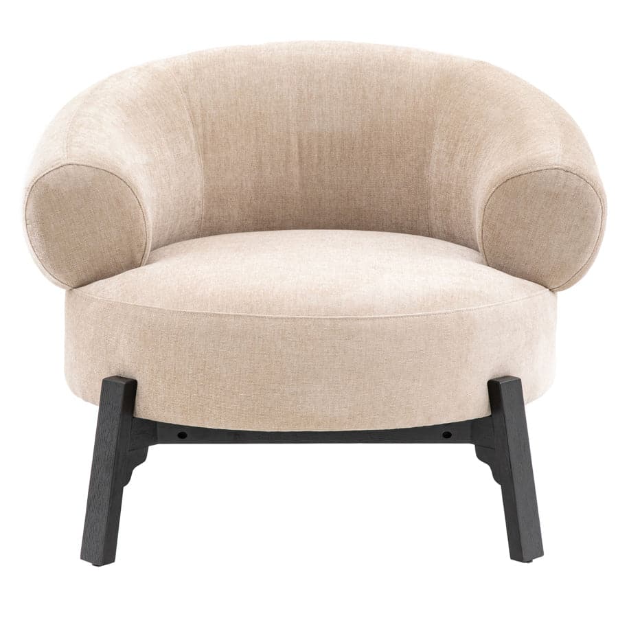 Curved Wrap Around Back Armchair - The Farthing