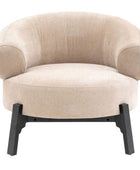 Curved Wrap Around Back Armchair - The Farthing