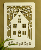 Cut Out There's No Place Like Home Wall Plaque - The Farthing