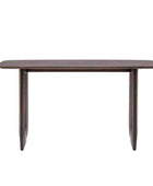 Dark Wood Arched Design Console Table - The Farthing