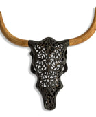 Decorative Wall Mounted Tribal Bison Head