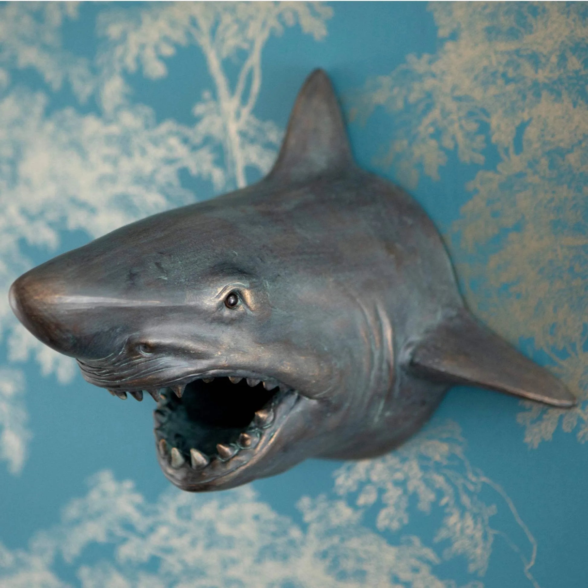 Decorative Wall Mounted Sharks Head - The Farthing