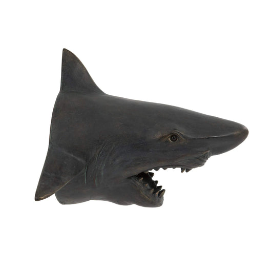 Decorative Wall Mounted Sharks Head - The Farthing