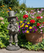 mad hatter garden ornament 