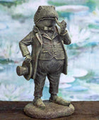 Distressed Finish Mr Toad Garden Ornament - The Farthing