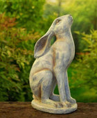 Distressed Finish Sitting Rabbit Ornament - The Farthing