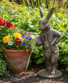 white rabbit ornament 