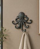 Distressed Octopus Door Hook