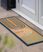 Double Coir Doormat with Arches - The Farthing