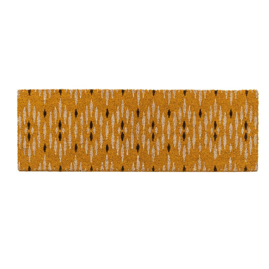 Double Doormat with Ikat Style Pattern - The Farthing