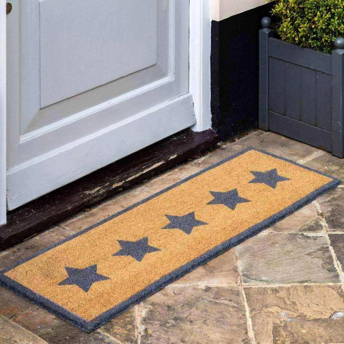 Double Doormat with Stars - The Farthing