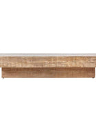 Dry Weathered Finish Mango Wood Coffee Table 3