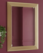 Elegant Gold Rectangular Wall Mirror - The Farthing