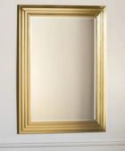 Elegant Gold Rectangular Wall Mirror - The Farthing