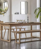 Extending Nordic Oak Dining Table (8 Seater) - The Farthing