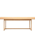 Extending Nordic Oak Dining Table (8 Seater) - The Farthing