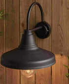 Exterior Black Wiltshire Barn Downlighting Wall Light - The Farthing