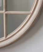 Extra Large Round Window Mirror - The Farthing