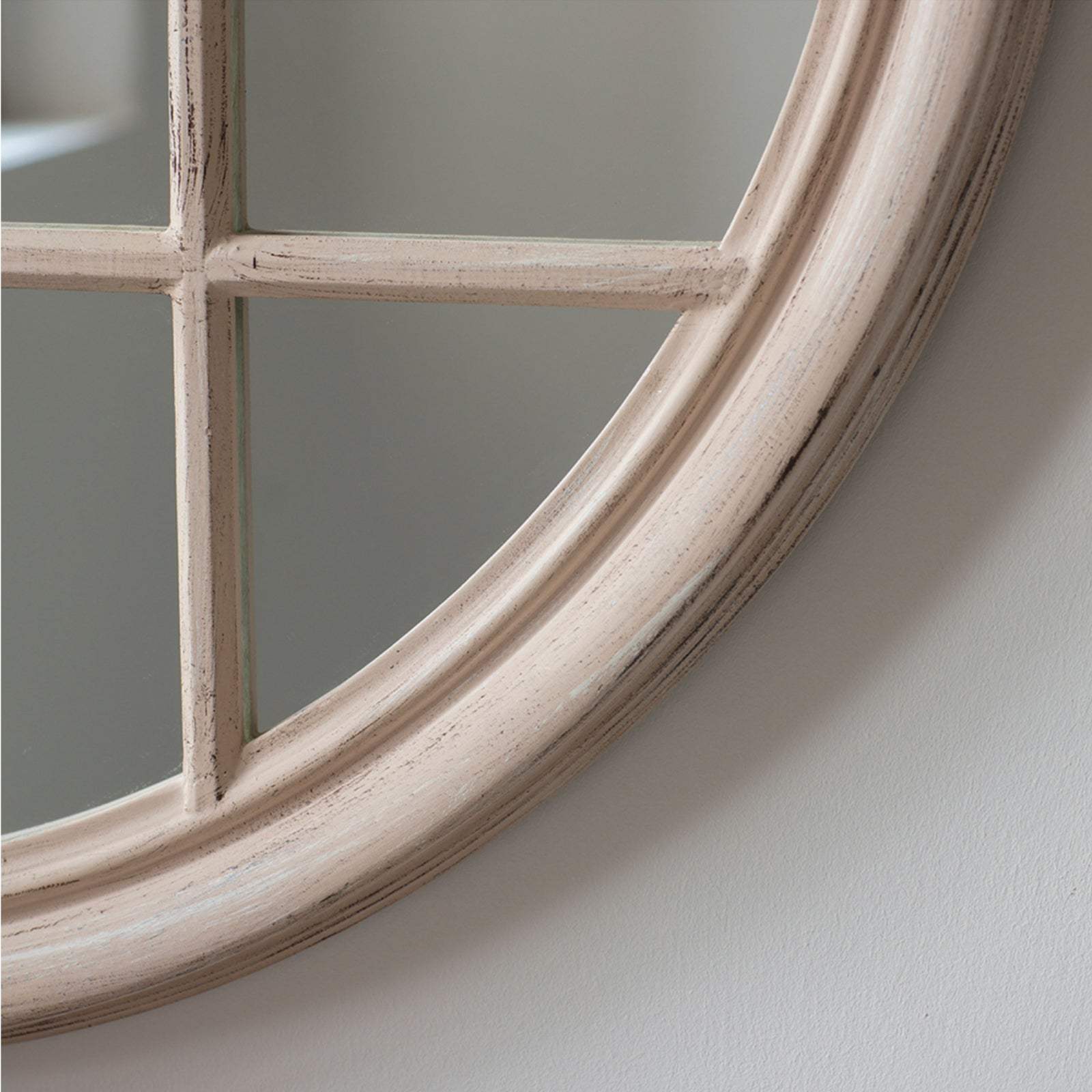 Extra Large Round Window Mirror - The Farthing