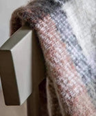 Faux Mohair Check Design Throw - The Farthing