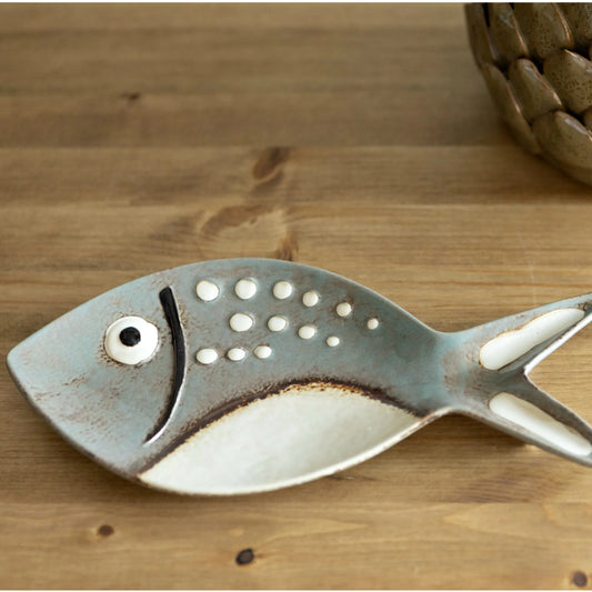 Fish Shaped Ceramic Dish