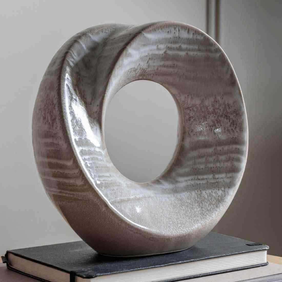 Flowing Organic Shape Ornament - The Farthing