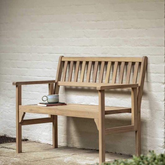 Folding Acacia Wood Garden Bench - The Farthing