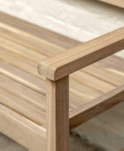 Folding Acacia Wood Garden Bench - The Farthing