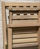 Folding Acacia Wood Garden Bench - The Farthing