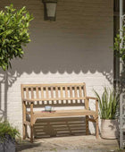 Folding Acacia Wood Garden Bench - The Farthing