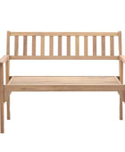 Folding Acacia Wood Garden Bench - The Farthing