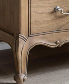 French Inspired Weather Wood Chest of Drawers - The Farthing