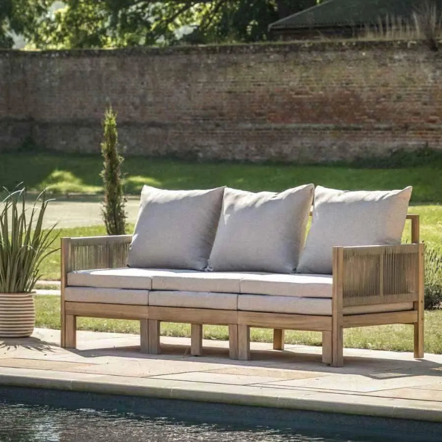 Garden 3 Seater Sofa to Pull Out Lounger - The Farthing