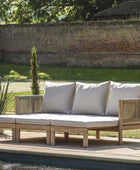 Garden 3 Seater Sofa to Pull Out Lounger - The Farthing